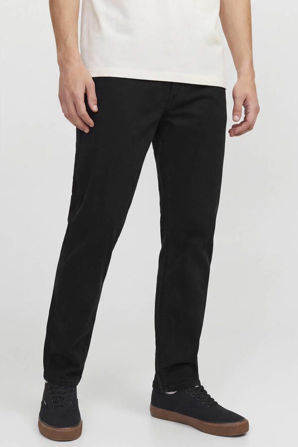 JACK & JONES JEANS INTELLIGENCE JJICHRIS JJORIGINAL relaxed fit jeans zwart