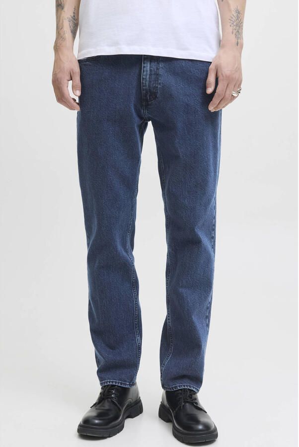 JACK & JONES JEANS INTELLIGENCE JJICLARK JJEVAN regular fit jeans blue denim