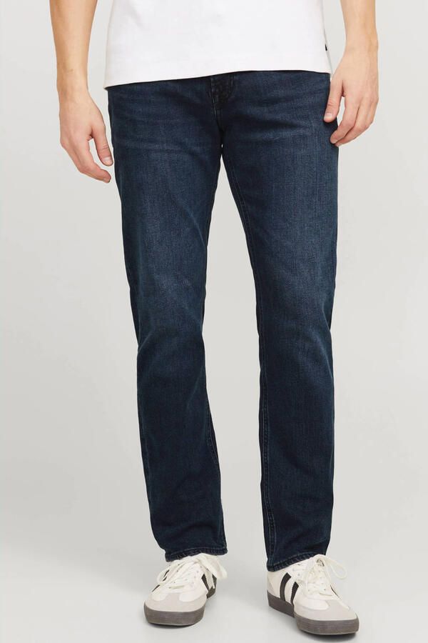 JACK & JONES JEANS INTELLIGENCE JJICLARK JJIORIGINAL regular fit jeans dark blue denim
