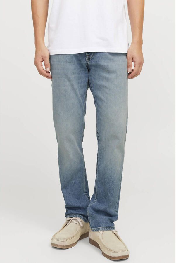 Jack & Jones Regular fit jeans JJICLARK met used-look en stretch voor dagelijks gebruik