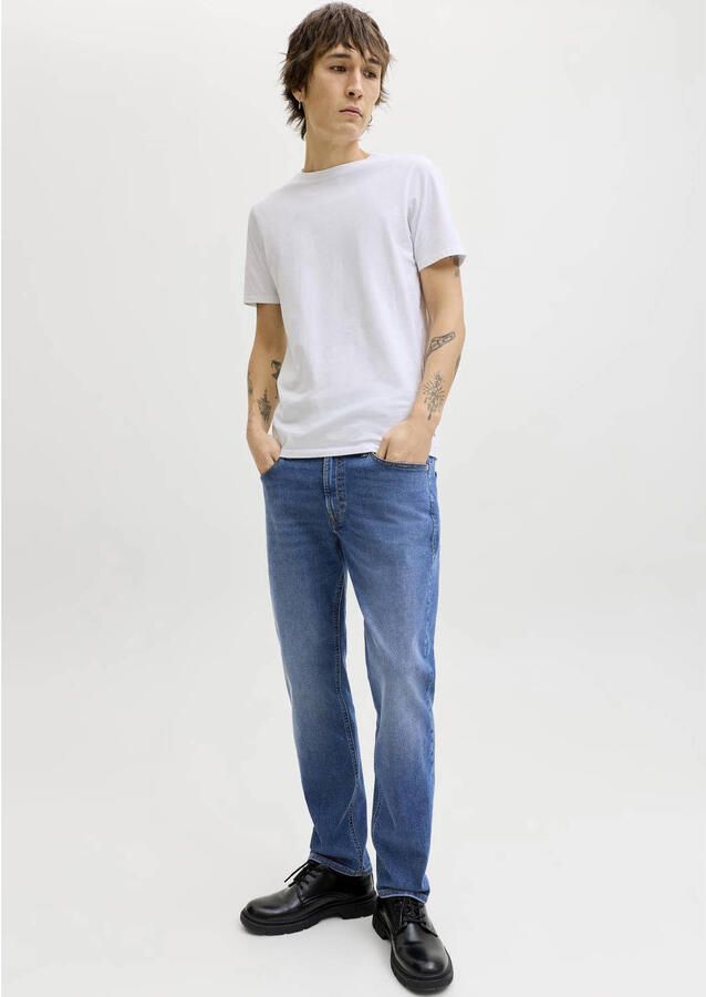 JACK & JONES JEANS INTELLIGENCE JJICLARK JJORIGINAL regular fit jeans blauw (set van 2)