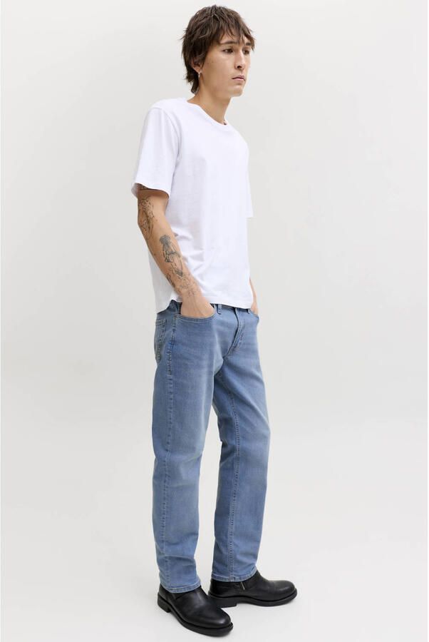 JACK & JONES JEANS INTELLIGENCE JJICLARK JJORIGINAL regular fit jeans blue denim - Foto 2