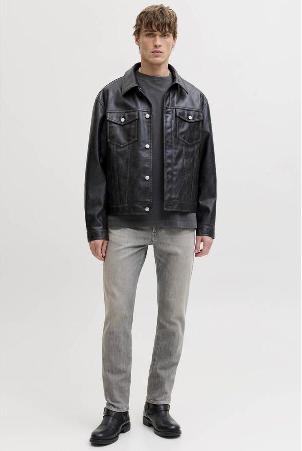 JACK & JONES JEANS INTELLIGENCE JJICLARK JJORIGINAL regular fit jeans grey denim - Foto 2