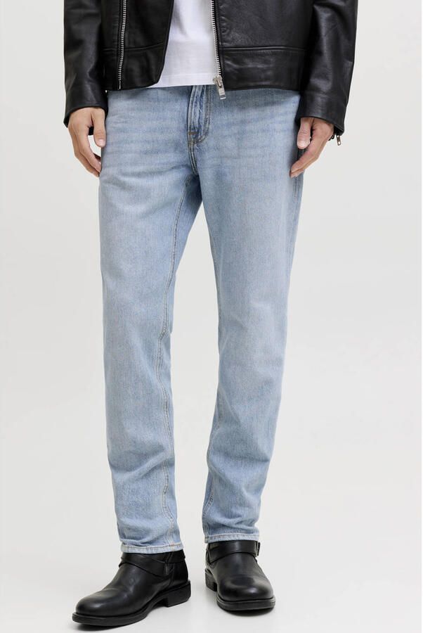 JACK & JONES JEANS INTELLIGENCE JJICLARK JJORIGINAL regular fit jeans light blue denim