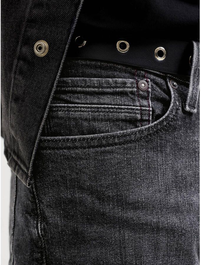 JACK & JONES JEANS INTELLIGENCE JJICLARK JJVINTAGE regular fit jeans black denim - Foto 2