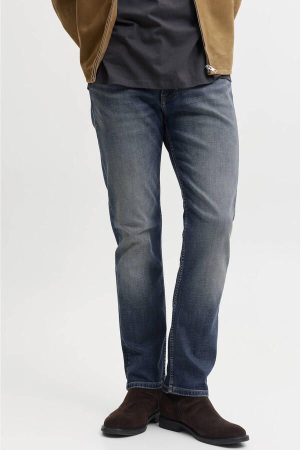 JACK & JONES JEANS INTELLIGENCE JJICLARK JJVINTAGE regular fit jeans blauw