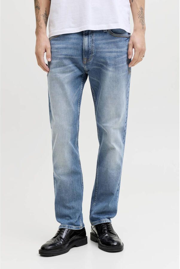 JACK & JONES JEANS INTELLIGENCE JJICLARK JJVINTAGE regular fit jeans blue denim