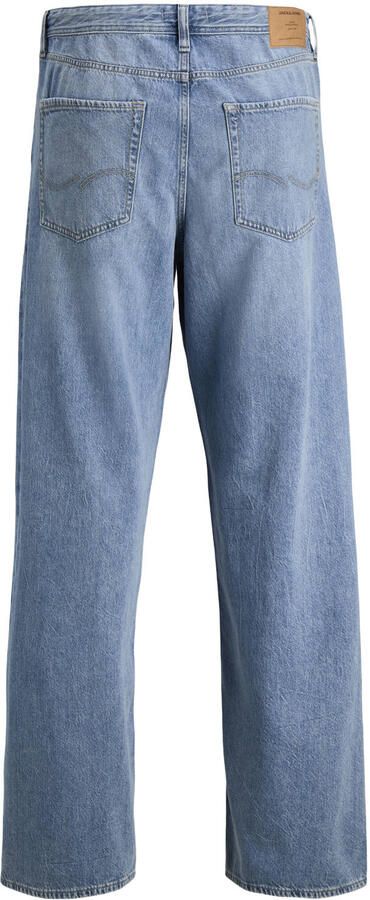 JACK & JONES JEANS INTELLIGENCE JJIDAVE JJORIGINAL wide leg jeans medium blue denim - Foto 6