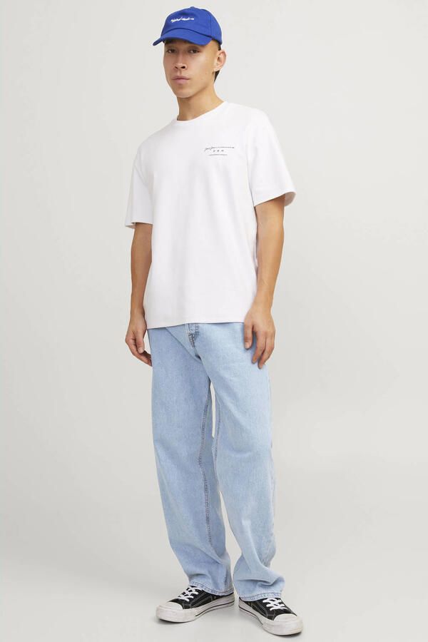 JACK & JONES JEANS INTELLIGENCE JJIEDDIE JJORIGINAL loose fit jeans light blue denim - Foto 2
