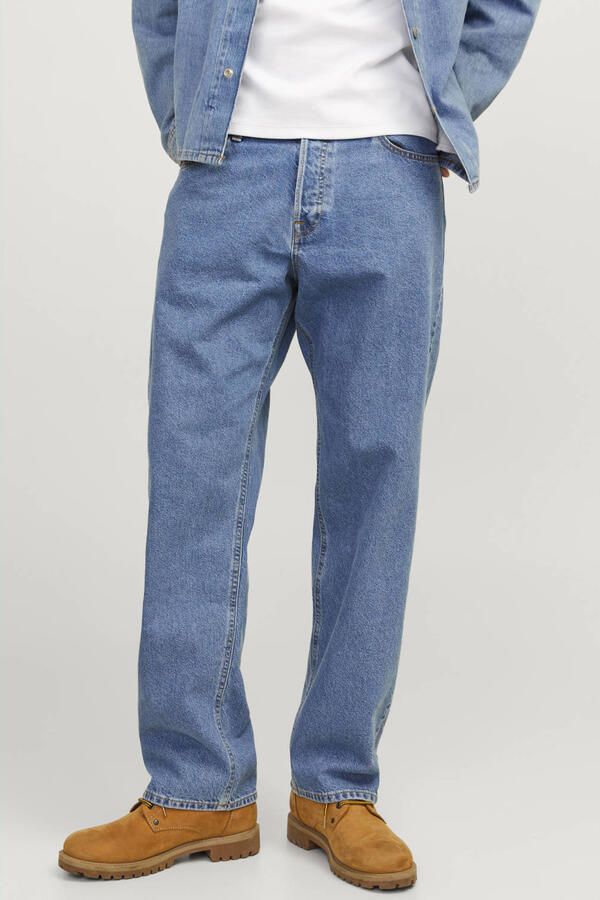 JACK & JONES JEANS INTELLIGENCE JJIEDDIE JJORIGINAL loose fit jeans medium blue denim - Foto 2