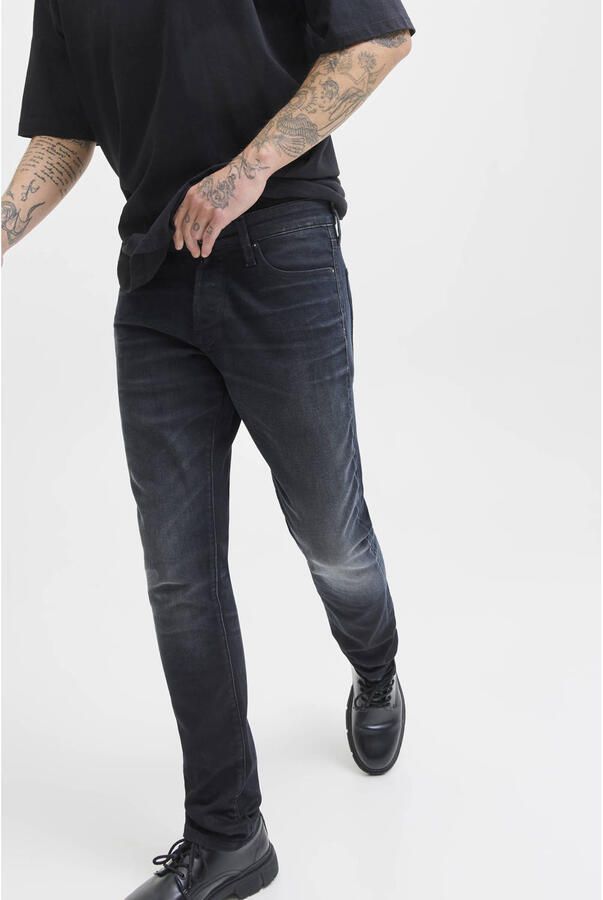 JACK & JONES JEANS INTELLIGENCE JJIGLENN JJICON slim fit jeans blue denim - Foto 2