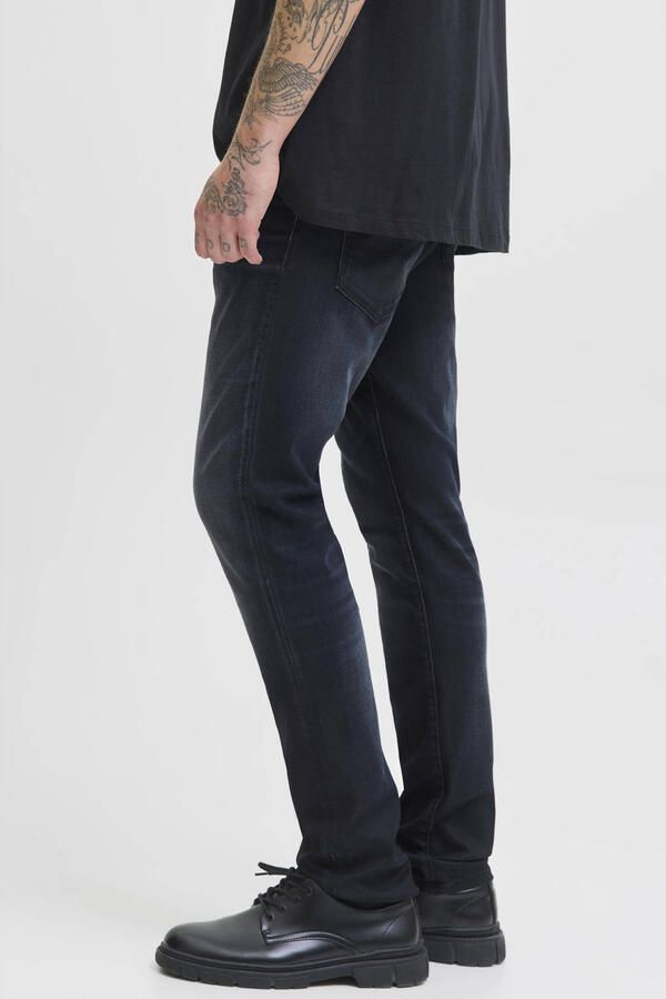 JACK & JONES JEANS INTELLIGENCE JJIGLENN JJICON slim fit jeans blue denim