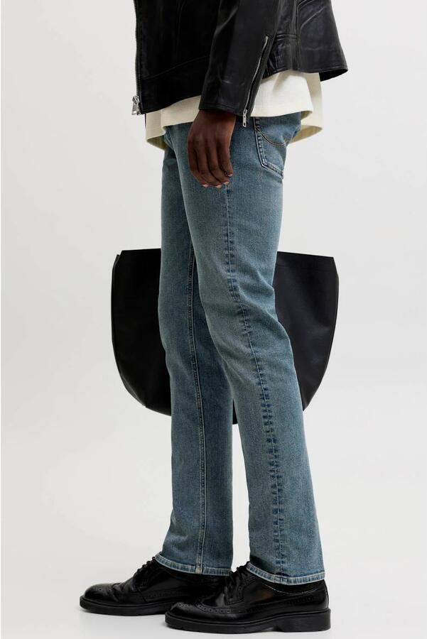 JACK & JONES JEANS INTELLIGENCE JJIGLENN JJORIGINAL slim fit jeans blauw - Foto 3