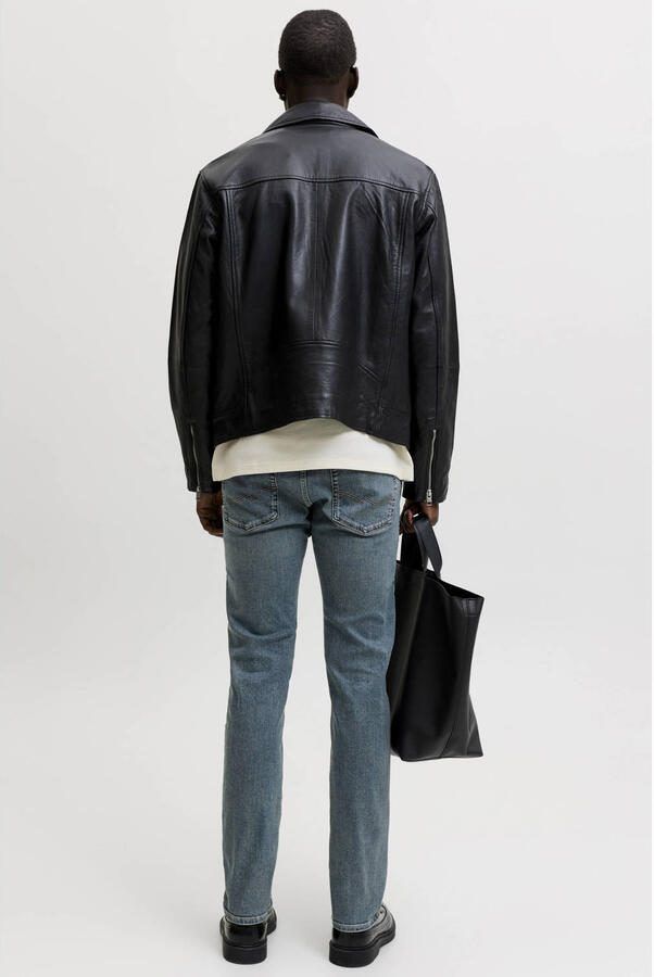 JACK & JONES JEANS INTELLIGENCE JJIGLENN JJORIGINAL slim fit jeans blauw - Foto 2