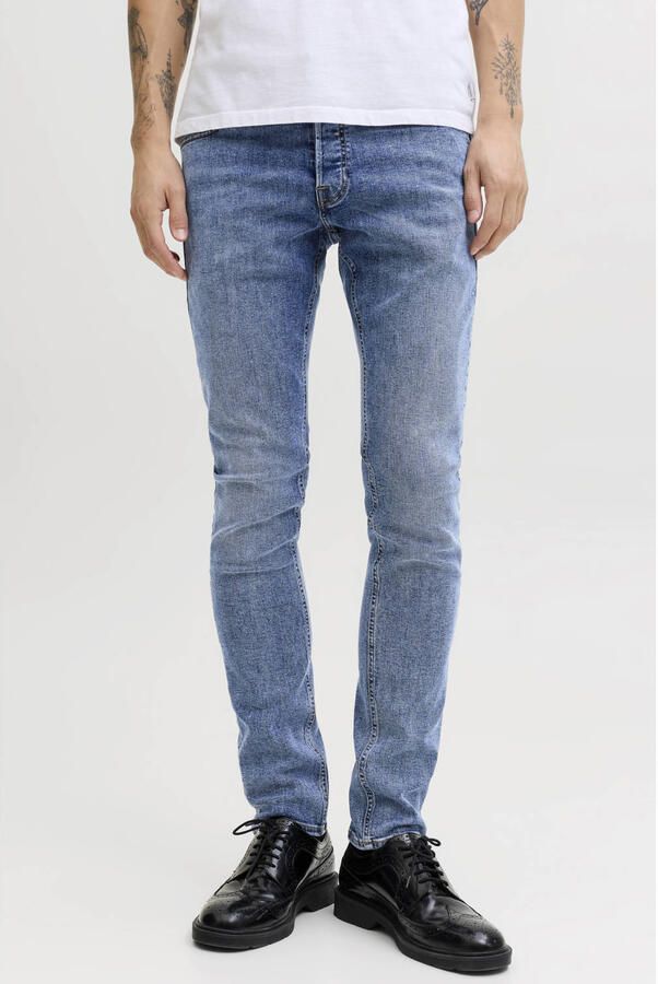 JACK & JONES JEANS INTELLIGENCE JJIGLENN JJORIGINAL slim fit jeans blue denim