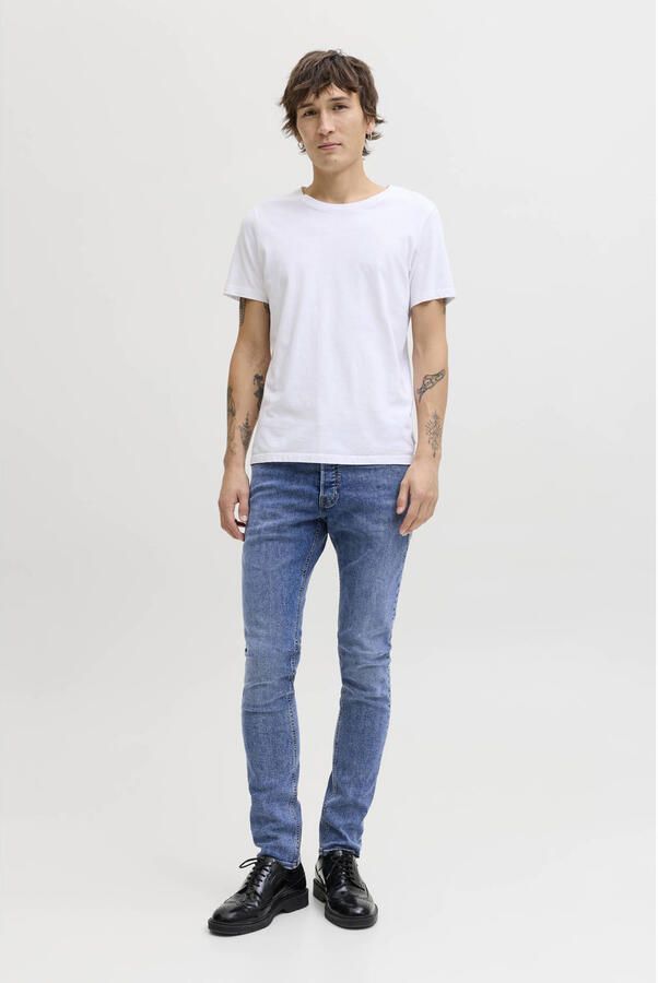JACK & JONES JEANS INTELLIGENCE JJIGLENN JJORIGINAL slim fit jeans blue denim - Foto 2