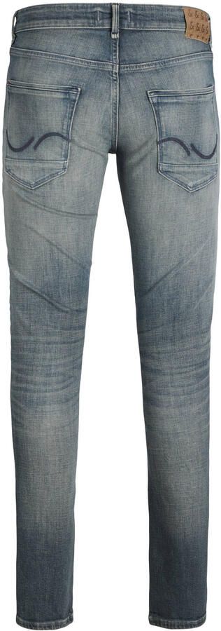 JACK & JONES JEANS INTELLIGENCE JJIGLENN JJROY slim fit jeans blauw - Foto 2
