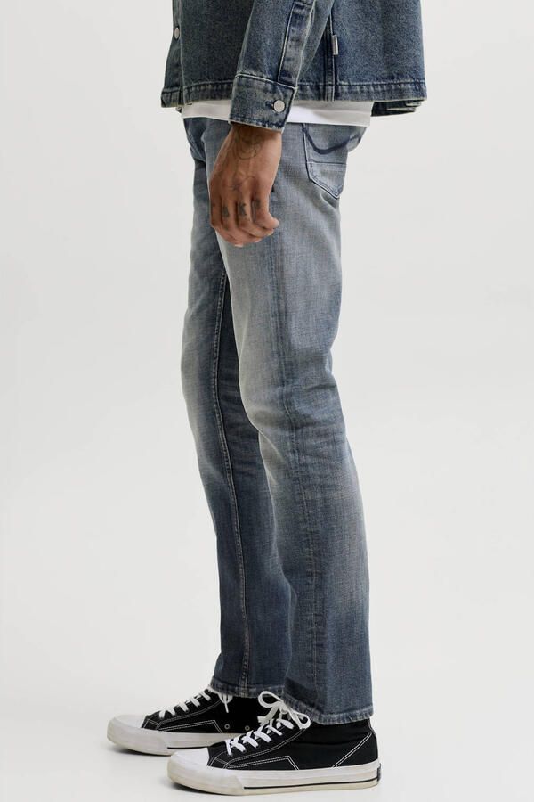 JACK & JONES JEANS INTELLIGENCE JJIGLENN JJROY slim fit jeans blauw - Foto 2