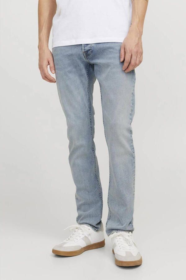 JACK & JONES JEANS INTELLIGENCE JJIGLENN slim fit jeans blue denim