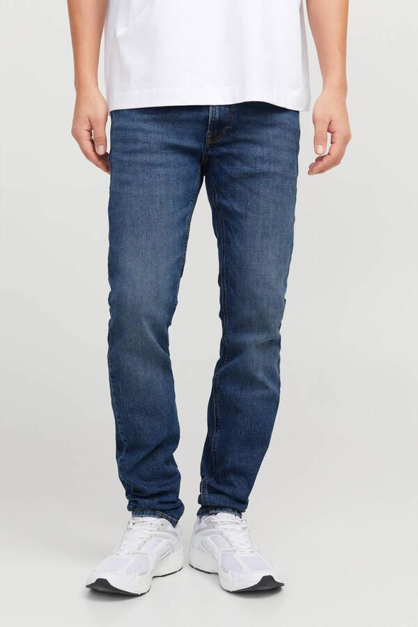 JACK & JONES JEANS INTELLIGENCE JJILIAM JJORIGINAL skinny jeans blue denim