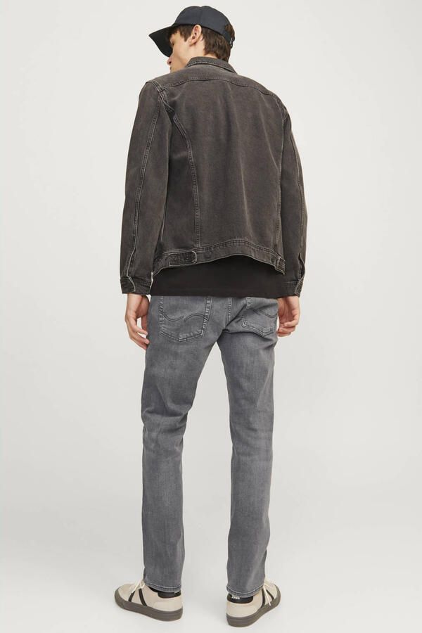 JACK & JONES JEANS INTELLIGENCE JJIMIKE JJORIGINAL tapered jeans black denim - Foto 3