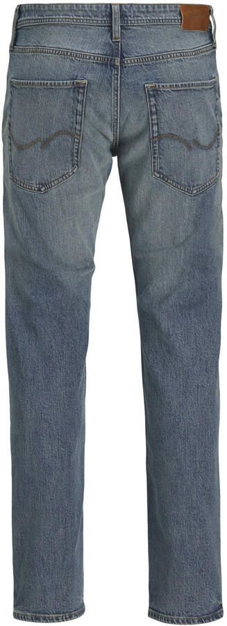 JACK & JONES JEANS INTELLIGENCE JJIMIKE JJORIGINAL tapered jeans blue denim