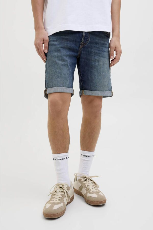 JACK & JONES JEANS INTELLIGENCE JJIRICK JJFOX denim regular short blue denim