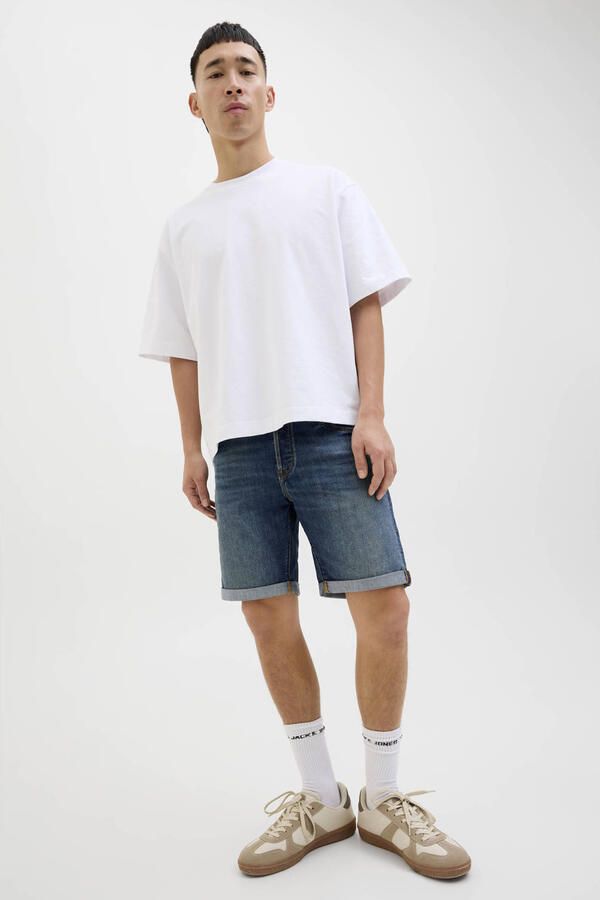 JACK & JONES JEANS INTELLIGENCE JJIRICK JJFOX denim regular short blue denim - Foto 3