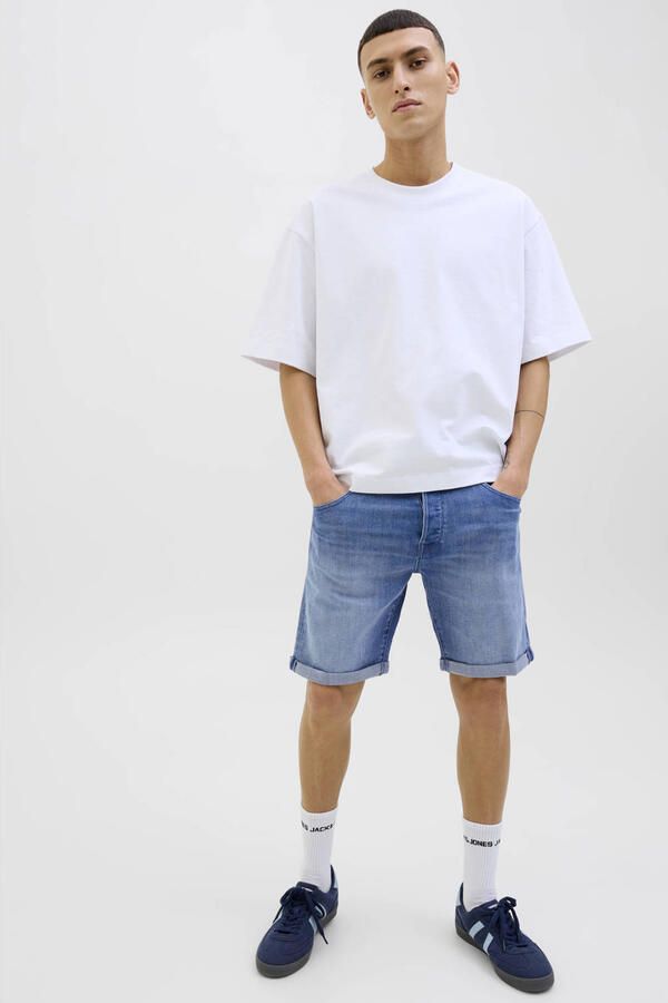 JACK & JONES JEANS INTELLIGENCE JJIRICK JJFOX denim regular short blue denim - Foto 2