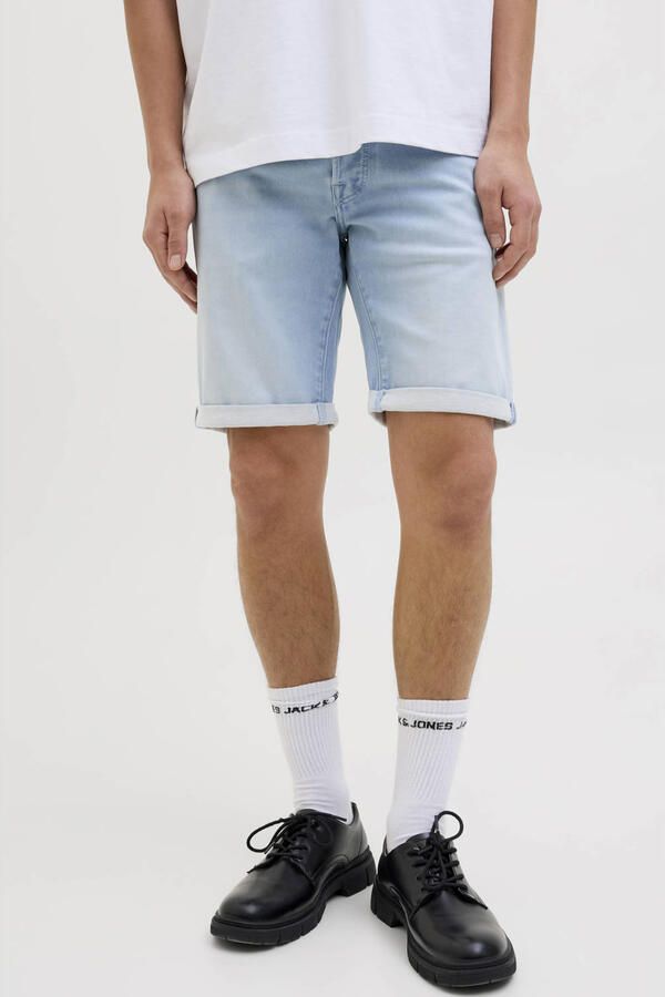 JACK & JONES JEANS INTELLIGENCE JJIRICK JJICON denim regular short light blue denim