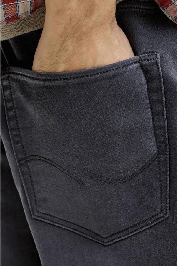 JACK & JONES JEANS INTELLIGENCE JJIRICK JJICON denim regular short black denim - Foto 2