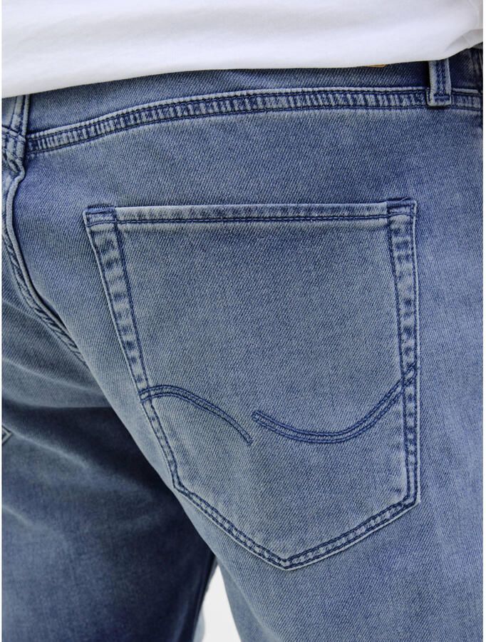 JACK & JONES JEANS INTELLIGENCE JJIRICK JJICON denim regular short blue denim - Foto 3