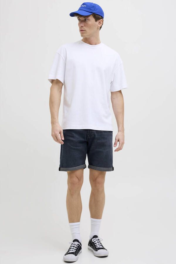 JACK & JONES JEANS INTELLIGENCE JJIRICK JJICON denim regular short blue denim - Foto 3