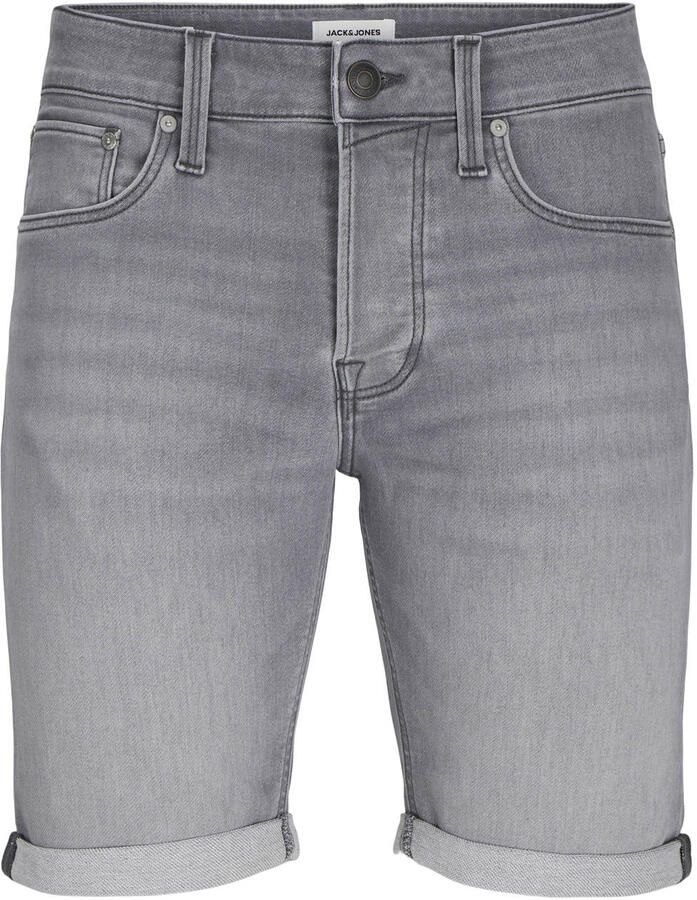 JACK & JONES JEANS INTELLIGENCE JJIRICK JJICON denim regular short grey denim - Foto 2