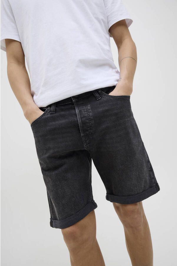 JACK & JONES JEANS INTELLIGENCE JJIRICK JJIORIGINAL denim regular short black denim