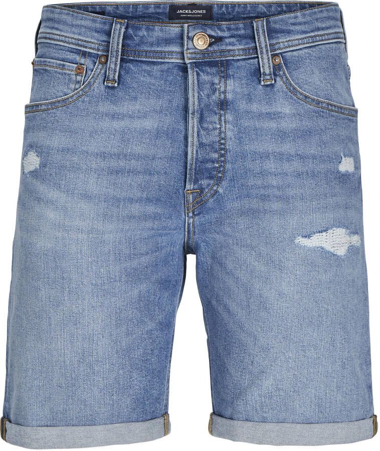 JACK & JONES JEANS INTELLIGENCE JJIRICK JJIORIGINAL denim regular short blue denim - Foto 2