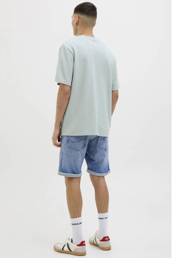 JACK & JONES JEANS INTELLIGENCE JJIRICK JJIORIGINAL denim regular short blue denim - Foto 2