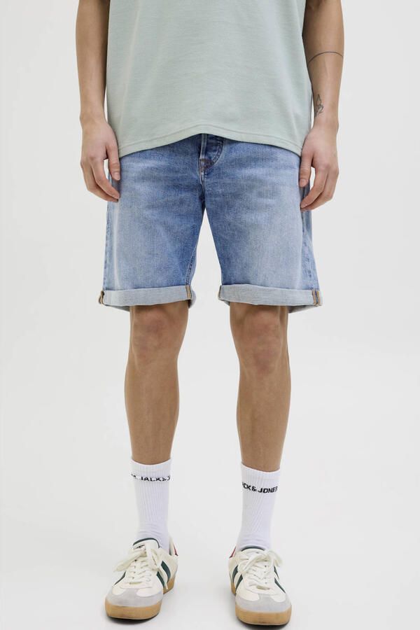 JACK & JONES JEANS INTELLIGENCE JJIRICK JJIORIGINAL denim regular short blue denim
