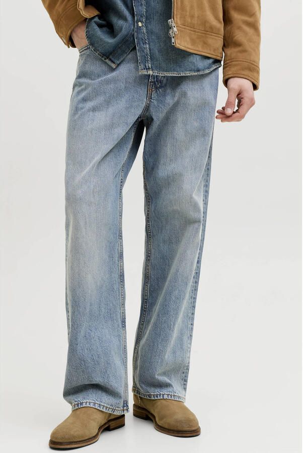 JACK & JONES JEANS INTELLIGENCE JJITED JJCLASSIC loose fit jeans light blue denim