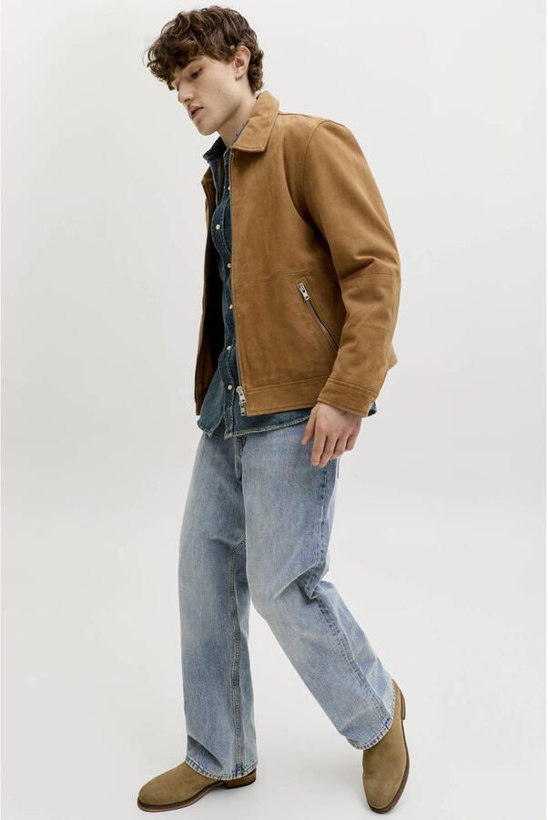 JACK & JONES JEANS INTELLIGENCE JJITED JJCLASSIC loose fit jeans light blue denim - Foto 2