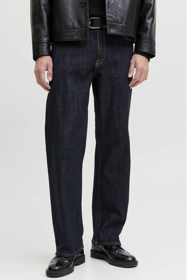 JACK & JONES JEANS INTELLIGENCE JJITED JJCLASSIC loose fit jeans raw blue denim