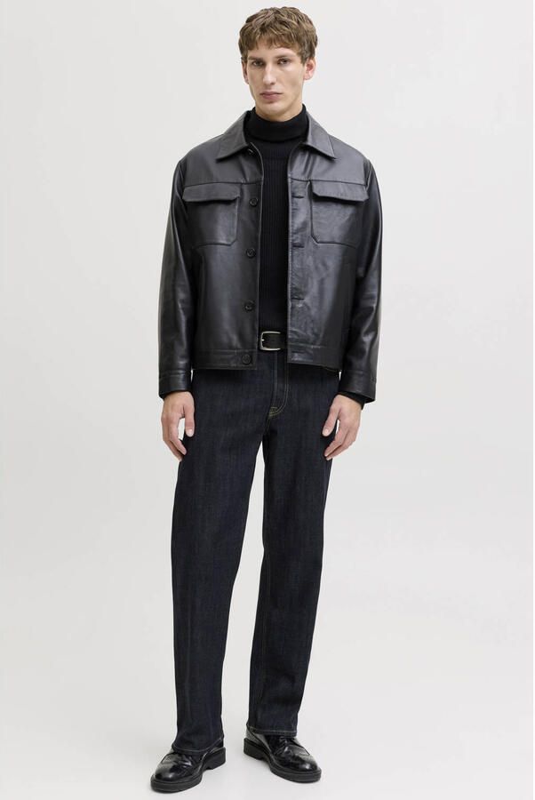 JACK & JONES JEANS INTELLIGENCE JJITED JJCLASSIC loose fit jeans raw blue denim - Foto 3