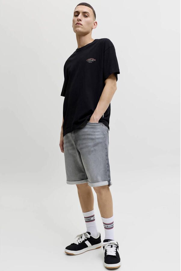 JACK & JONES JEANS INTELLIGENCE JJITONY JJASHER relaxed short grey denim - Foto 2