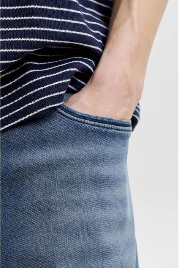 JACK & JONES JEANS INTELLIGENCE JJITONY JJASHER relaxed short medium blue denim - Foto 2