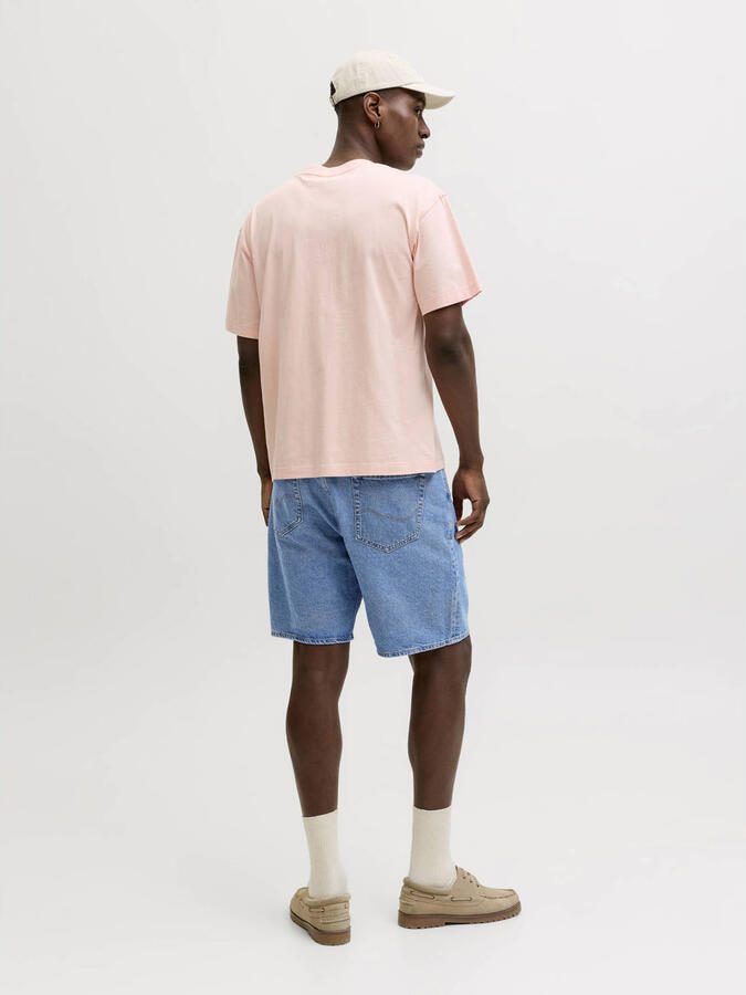 JACK & JONES JEANS INTELLIGENCE JJITONY JJORIGINAL denim relaxed short medium blue denim - Foto 3