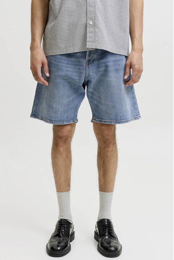 JACK & JONES JEANS INTELLIGENCE JJITONY JJORIGINAL relaxed short blue denim