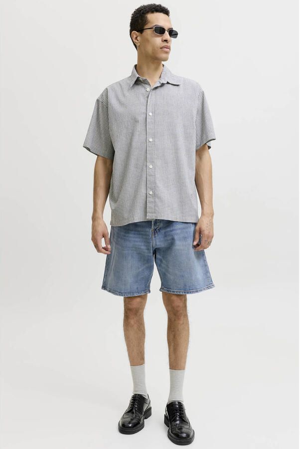 JACK & JONES JEANS INTELLIGENCE JJITONY JJORIGINAL relaxed short blue denim - Foto 3