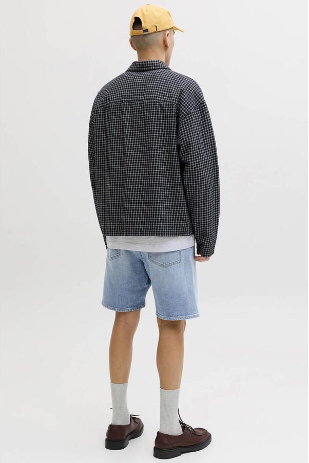 JACK & JONES JEANS INTELLIGENCE JJITONY JJORIGINAL relaxed short light blue denim - Foto 2