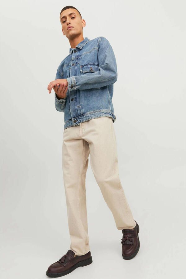 JACK & JONES JEANS INTELLIGENCE loose fit jeans JJICHRIS JJCOOPER moonbeam am900 - Foto 1