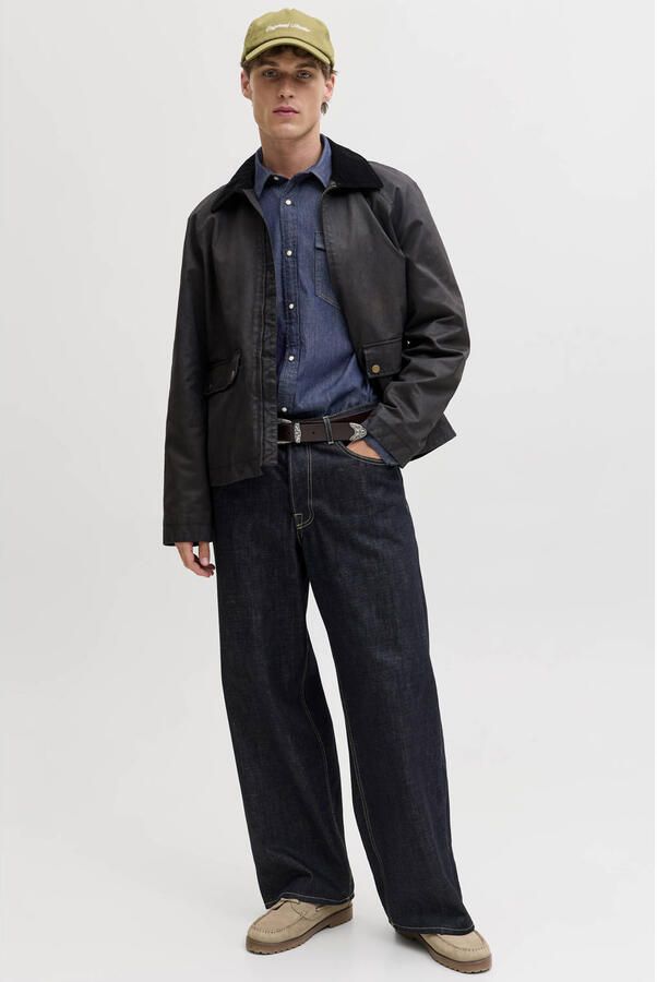 Jack & jones Slim fit vrijetijdsoverhemd met kentkraag model 'ESHERIDAN'' - Foto 3